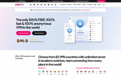 Urban VPN website screenshot