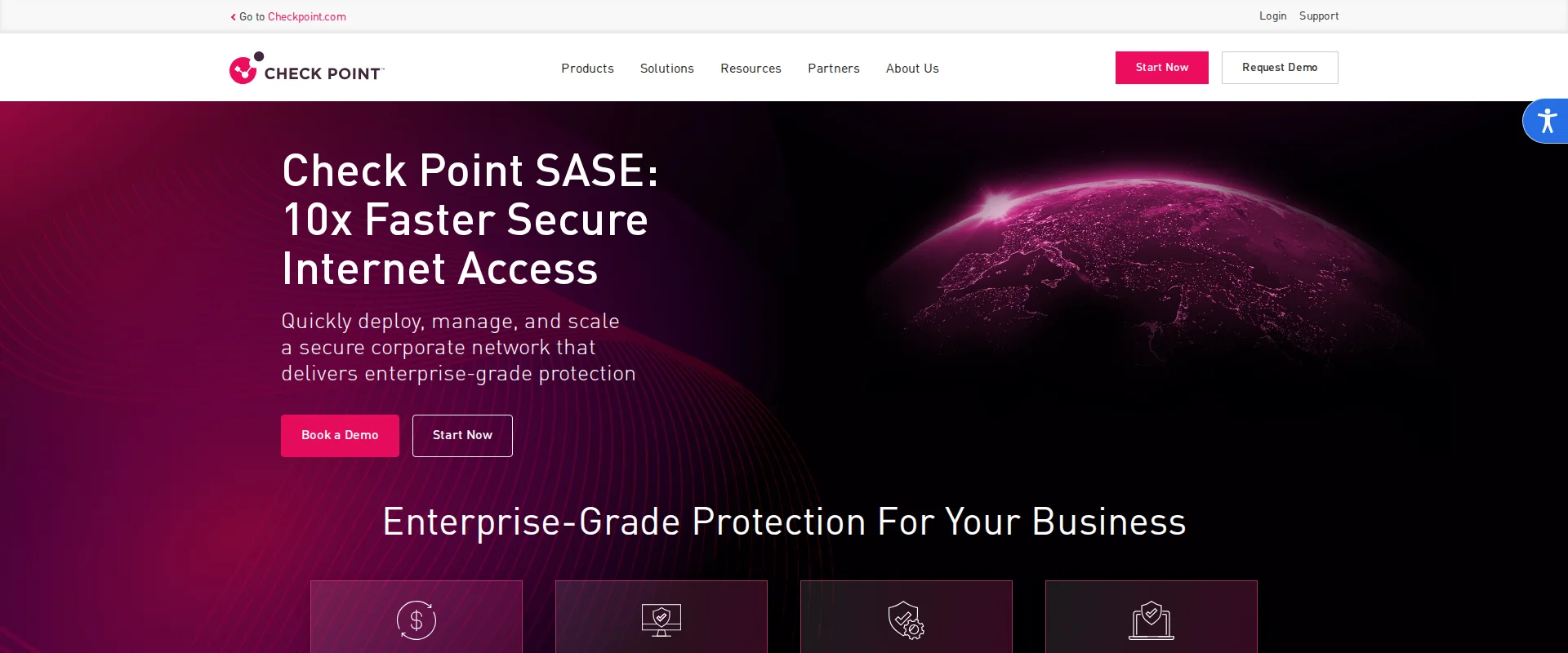 Perimeter 81 website screenshot